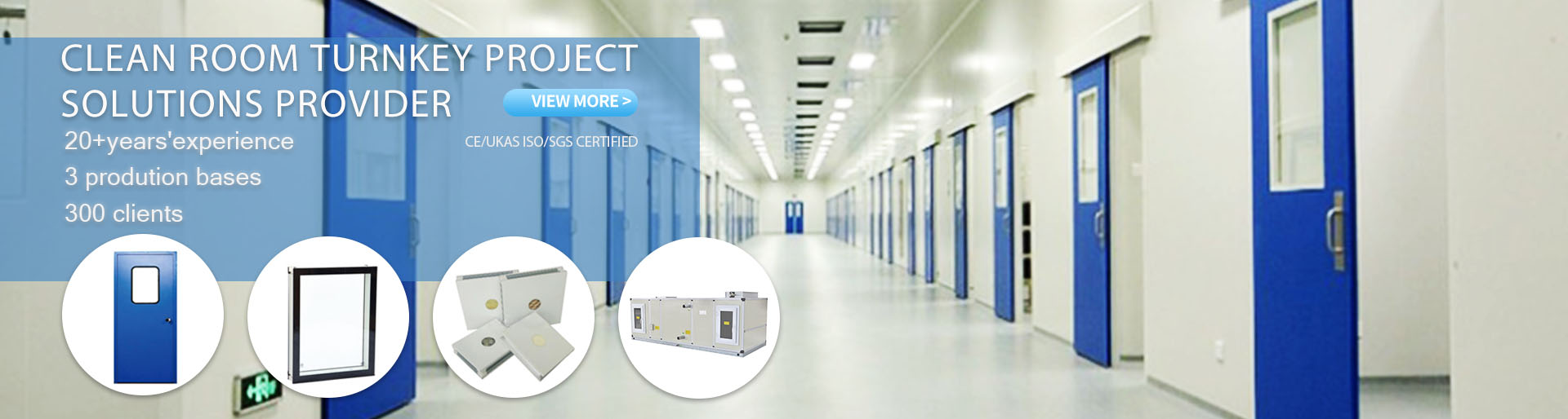 Clean room turnkey project solution provider-cleanroom manufacturer&supplier